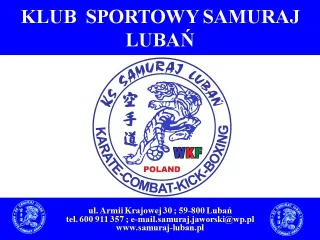 Logo - KS Samuraj Lubań