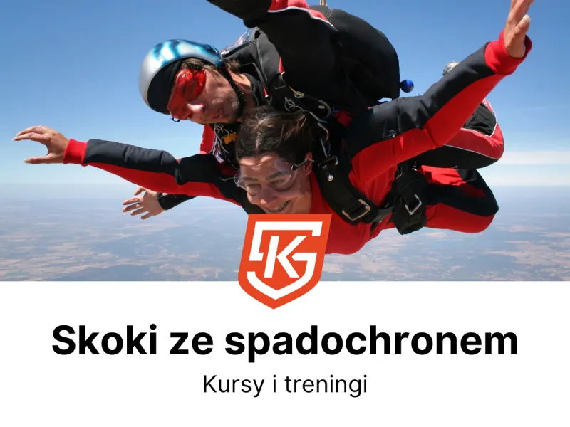 Skoki ze spadochronem Ruda Śląska dla dzieci i dorosłych - kursy i treningi - KlubySportowe.pl