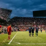 Tense MLS match scene as Chicago Fire surrender a late lead against New York Red Bulls