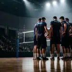 PGE Projekt Warszawa volleyball team preparing for a championship season in a modern arena