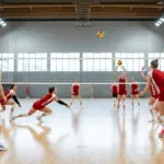 Polish women’s volleyball team training in Szczyrk before the European Championship
